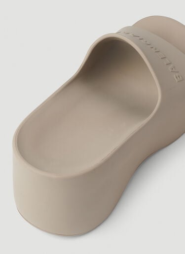 청키 플랫폼 슬라이드 Balenciaga 청키 플랫폼 슬라이드 베이지 bal0252068