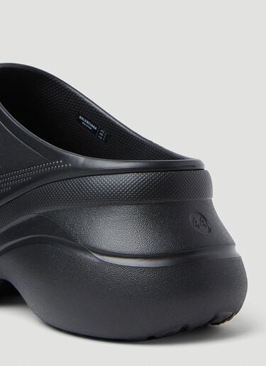 Platform Croc Mules Balenciaga Platform Croc Mules Black bal0252069