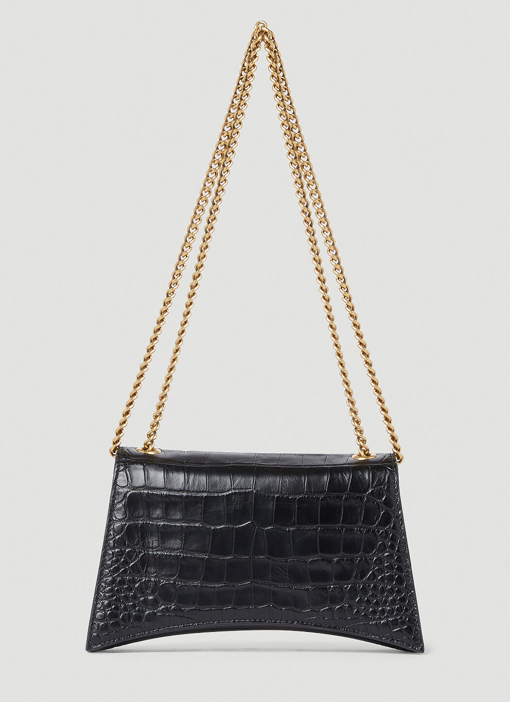 ショルダーバッグ・ポシェット BALENCIAGA Black Leather Crush Xs Shoulder Bag Crush Small leather shoulder bag in black - Balenciaga