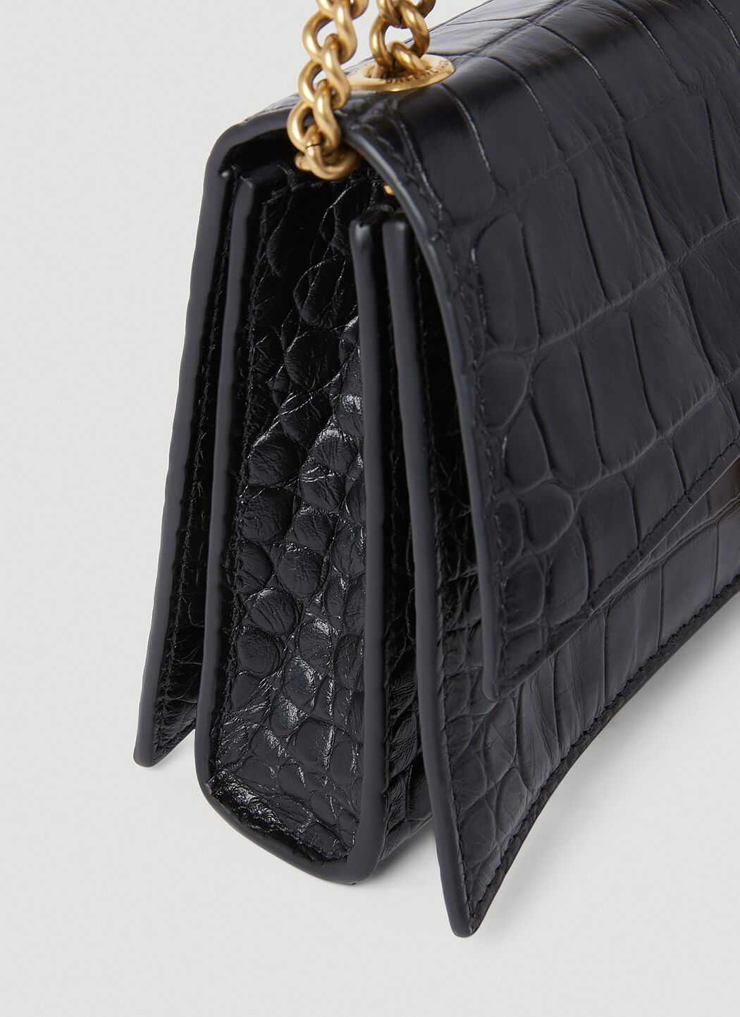 Balenciaga Women's' Crush Chain XS Shoulder Bag in Black