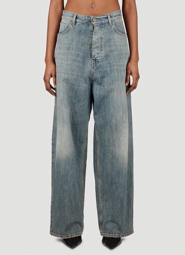 Loose Fit Jeans Balenciaga Loose Fit Jeans Blue bal0253023
