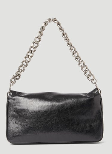 BB Soft Medium Flap Shoulder Bag Balenciaga BB Soft Medium Flap Shoulder Bag Black bal0253034