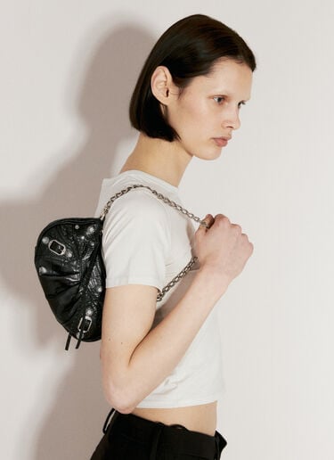 Le Cagole 迷你单肩包 Balenciaga Le Cagole 迷你单肩包 黑色 bal0253057