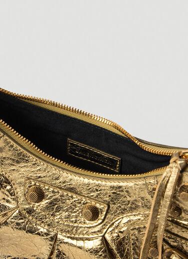 Balenciaga Le Cagole XS 金属色单肩包 金色 bal0253064