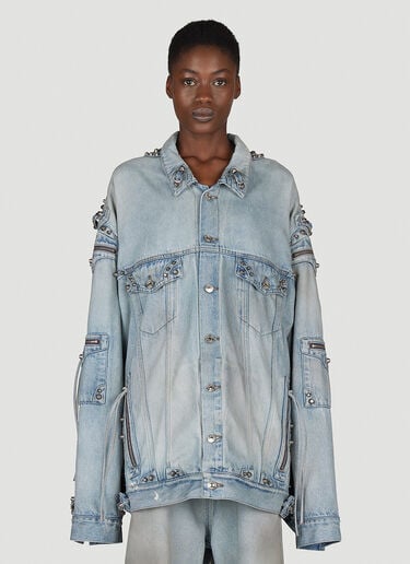 Cagole 超大牛仔夹克 Balenciaga Cagole 超大牛仔夹克 蓝 bal0254022