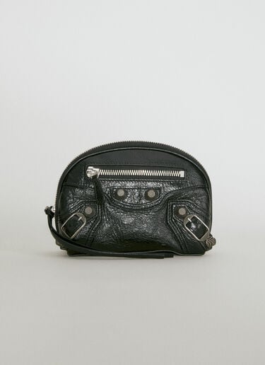 Le Cagole Small Cosmetic Pouch Balenciaga Le Cagole Small Cosmetic Pouch Black bal0254057