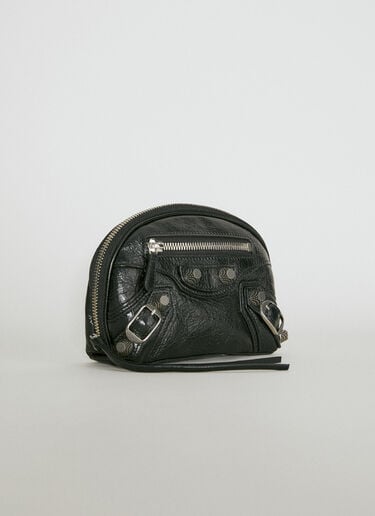 Le Cagole Small Cosmetic Pouch Balenciaga Le Cagole Small Cosmetic Pouch Black bal0254057