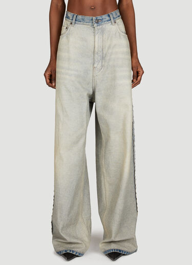 宽松长裤 Balenciaga 宽松长裤 灰色 bal0255015