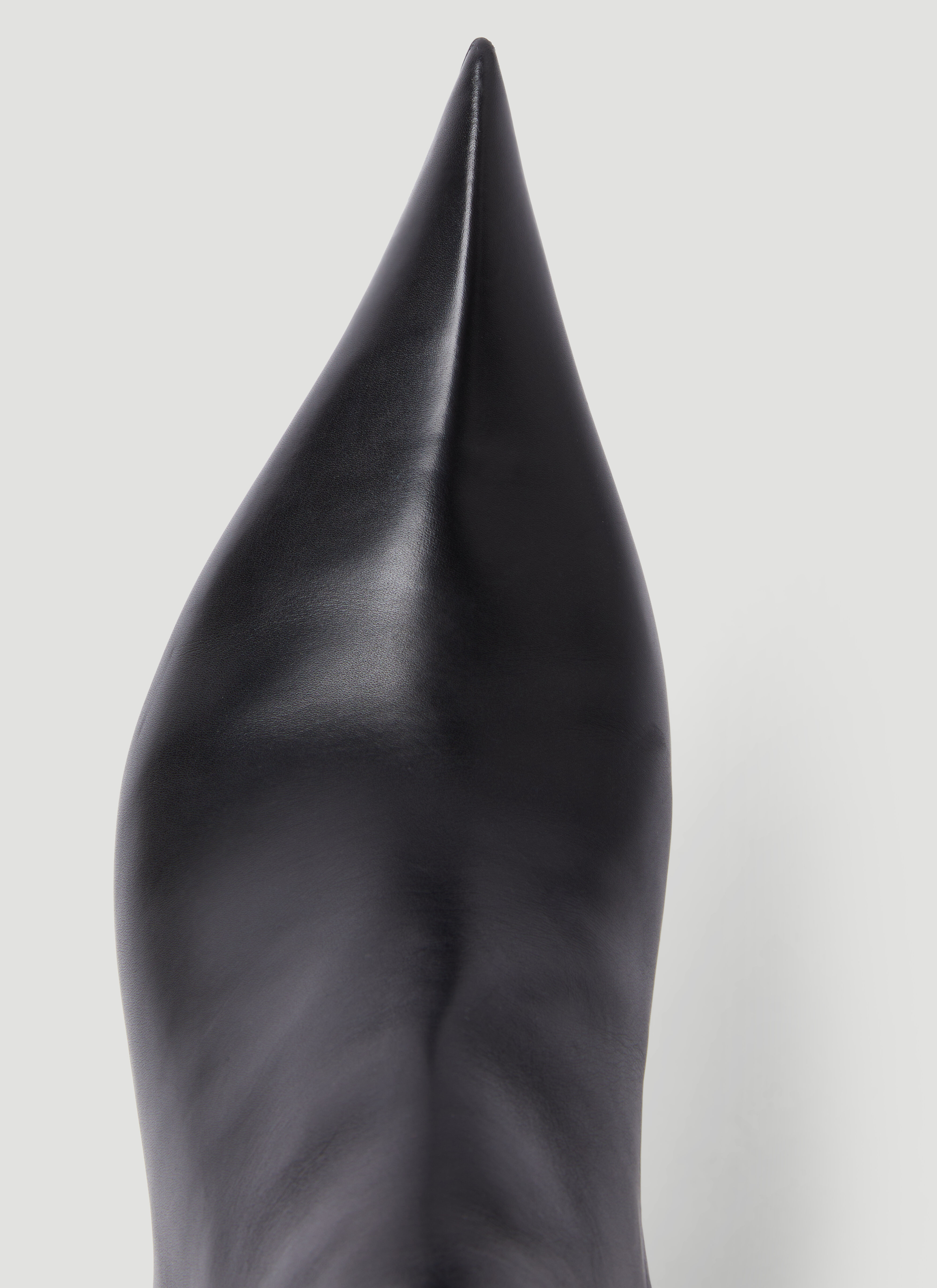 Balenciaga Women's' Hourglass 100MM Boots in Black | LN-CC®