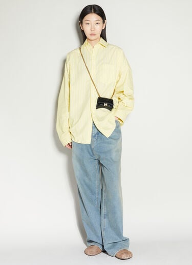 Crush 链带迷你单肩包 Balenciaga Crush 链带迷你单肩包 黑色 bal0255076