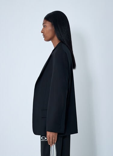 Single-Breasted Blazer Balenciaga Single-Breasted Blazer Black bal0261008