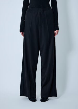 Balenciaga Tailored Wool Pants Black bal0261009