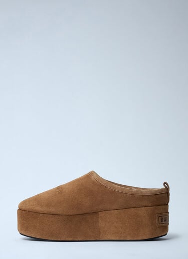 Suede Mules Balenciaga Suede Mules Camel bal0261021