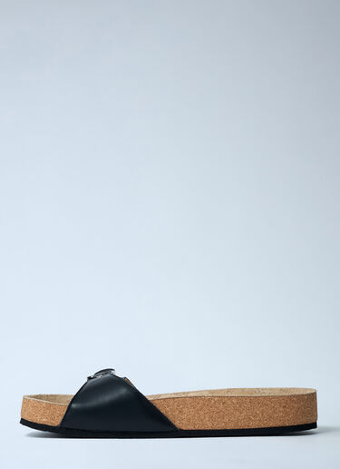 Scholl Strap Flat Sandals Balenciaga Scholl Strap Flat Sandals Black bal0261026