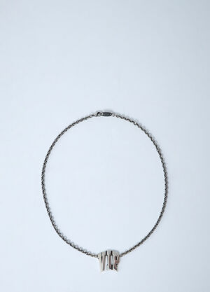 Balenciaga VIP Necklace Silver bal0261049