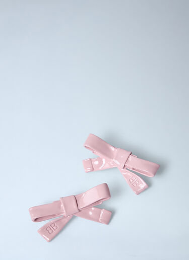 Bow Earrings Balenciaga Bow Earrings Pink bal0261051