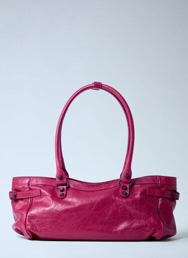 Le City East West Handbag Balenciaga Le City East West Handbag Red bal0262018