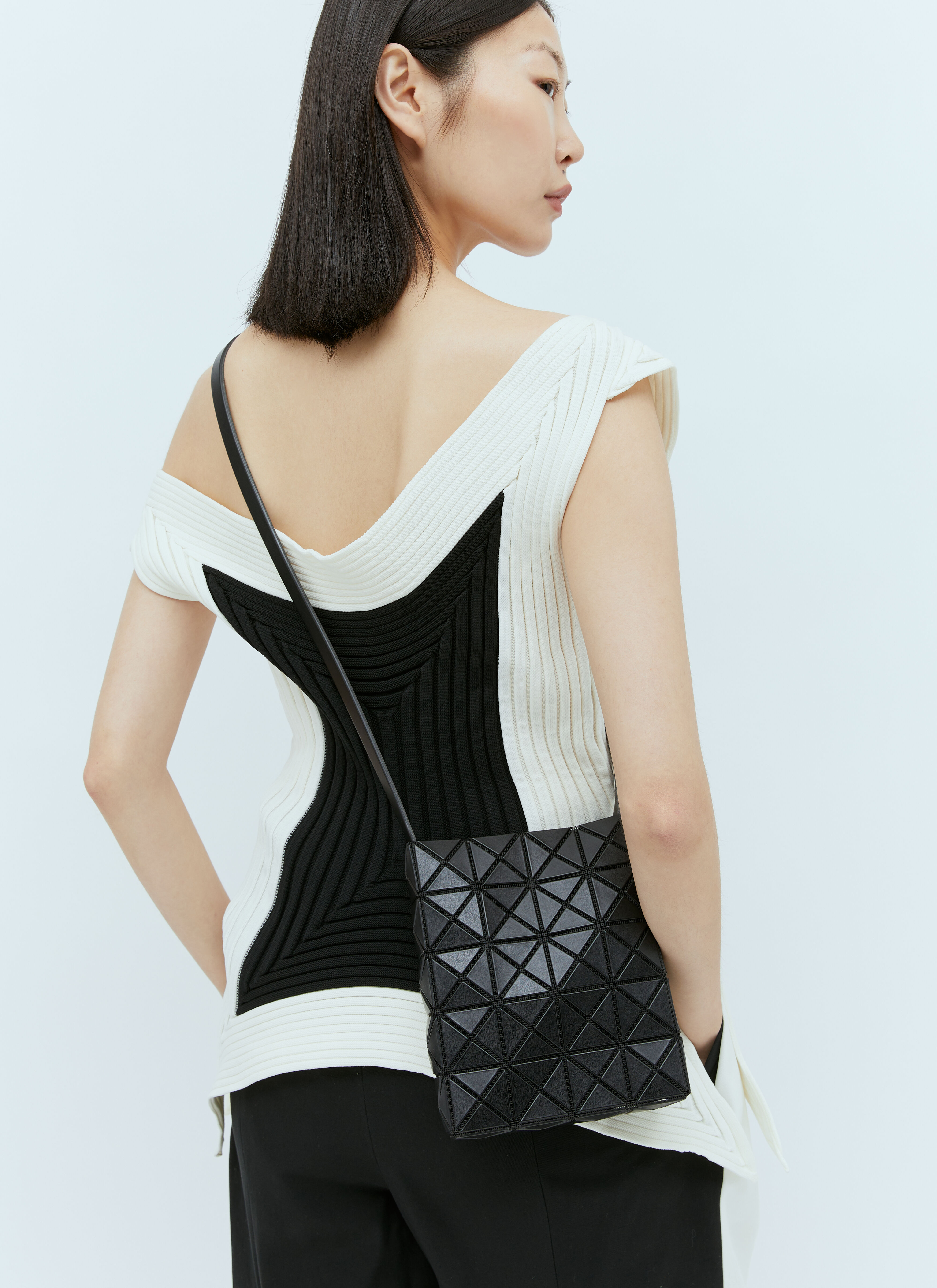 Bao Bao Issey Miyake Women's' Prism Shoulder Bag in Black