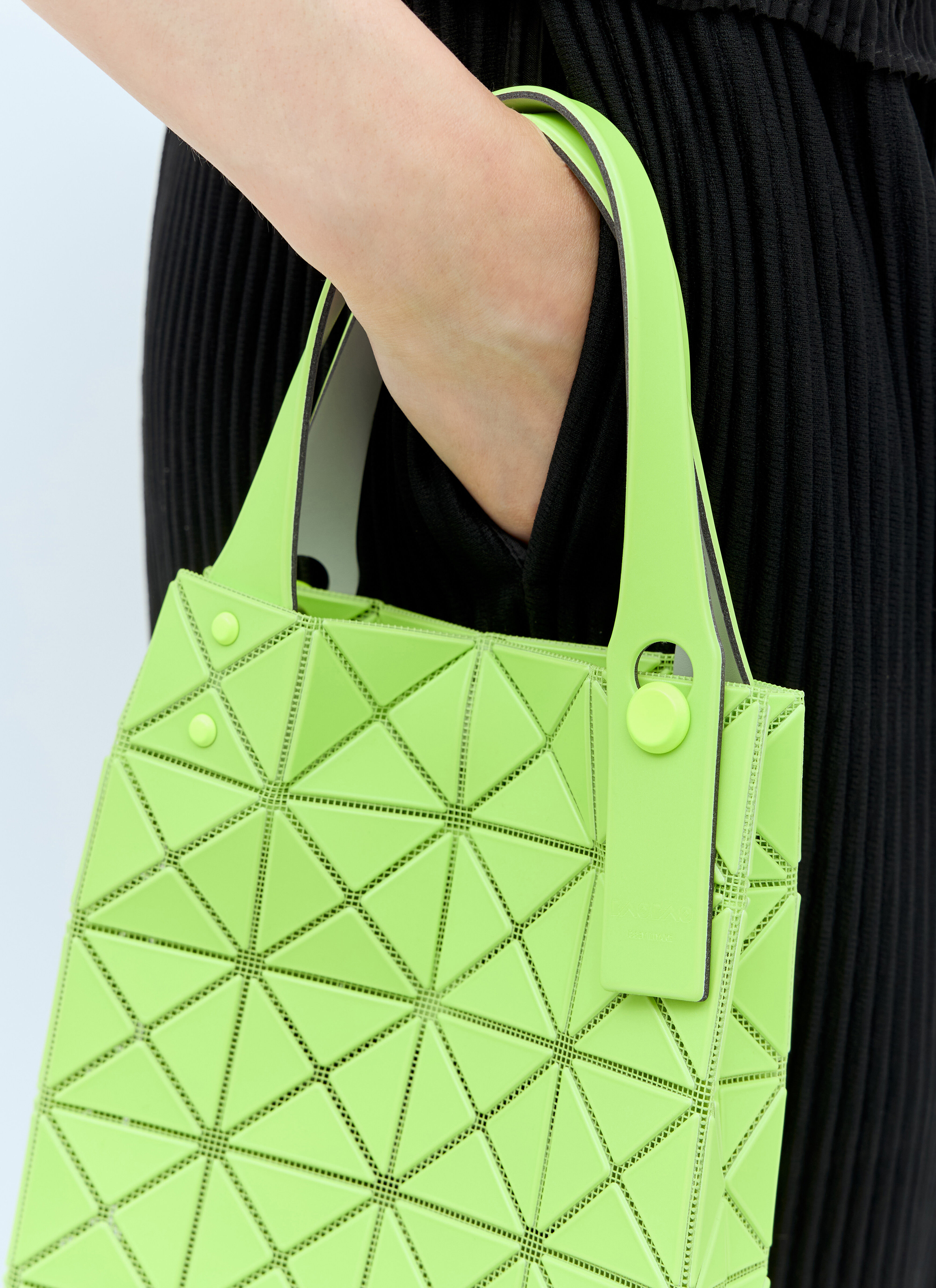 BAO BAO ISSEY MIYAKE☆PRISM PLUS ミニトートバッグ BAO BAO ISSEY MIYAKE Pink Prism Plus Mini Tote Bao Bao Issey