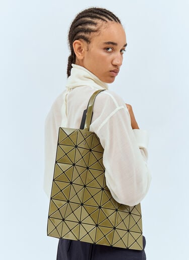 Bao Bao Issey Miyake Lucent Gloss Tote Bag Beige bao0258006