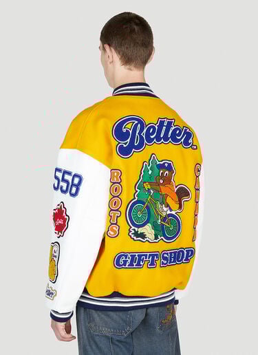 버디 2023 어워드 바시티 재킷 Better Gift Shop 버디 2023 어워드 바시티 재킷 옐로우 bfs0154001