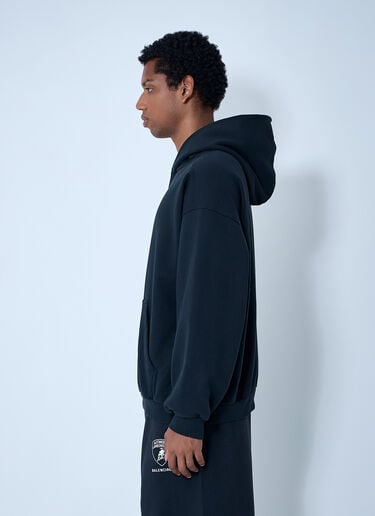 Automobili Lamborghini Hooded Sweatshirt Balenciaga x Lamborghini Automobili Lamborghini Hooded Sweatshirt Black bll0162005