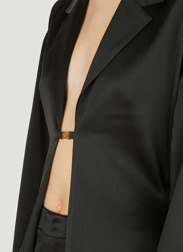 钩扣西装外套 Blumarine 钩扣西装外套 黑色 blm0252003