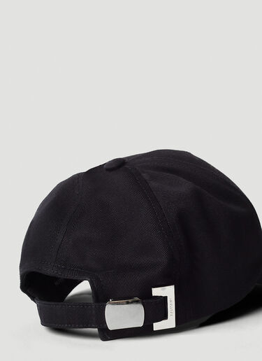 로고 자수 베이스볼 캡 Balmain 로고 자수 베이스볼 캡 블랙 bln0153021