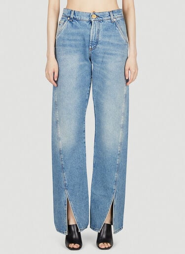 Slit Jeans Balmain Slit Jeans Blue bln0252020