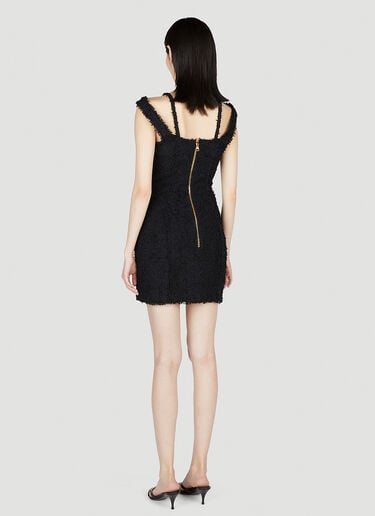 Tweed Dress Balmain Tweed Dress Black bln0252025