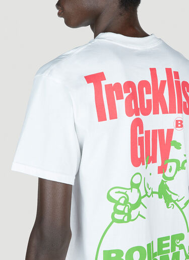 Boiler Room Tracklist T-Shirt White bor0153014