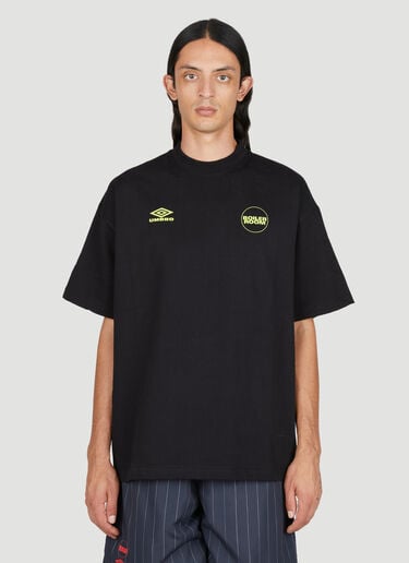 Boiler Room x Umbro Short Sleeve Training T-Shirt Black bou0153006