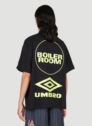 Boiler Room x Umbro Short Sleeve Training T-Shirt Black bou0153006