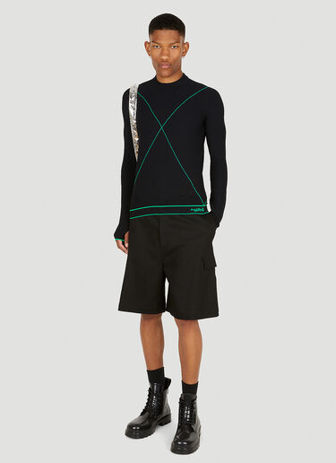 테크노 스킨 스웨터 Bottega Veneta 테크노 스킨 스웨터 블랙 bov0148131