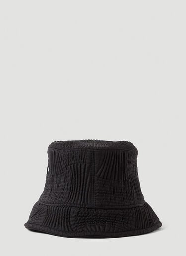 퀼트 버킷 햇 Bottega Veneta 퀼트 버킷 햇 블랙 bov0149025
