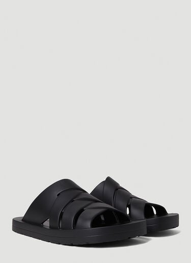 厚底拖鞋 Bottega Veneta 厚底拖鞋 黑色 bov0151054
