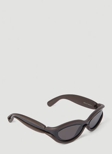 ヘムサングラス Bottega Veneta ヘムサングラス ブラウン bov0151119