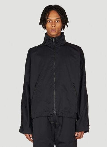지퍼 슬리브 트랙 재킷 Bottega Veneta 지퍼 슬리브 트랙 재킷 블랙 bov0153001