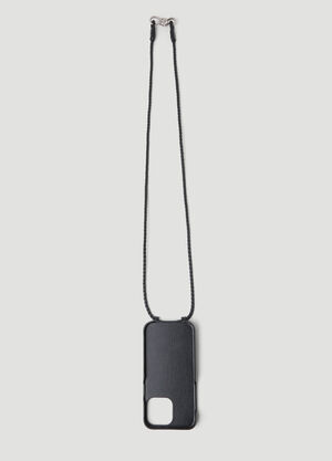Bottega Veneta Iphone 14 Pro Max 皮革手机包 黑 bov0153054