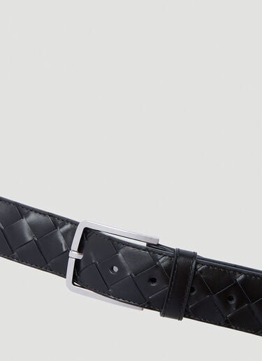인트레치오 가죽 벨트 Bottega Veneta 인트레치오 가죽 벨트 블랙 bov0153057