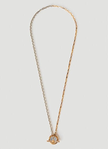 T 形杆项链 Bottega Veneta T 形杆项链 金色 bov0153062