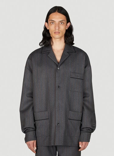 羊毛人字纹夹克 Bottega Veneta 羊毛人字纹夹克 灰色 bov0154003
