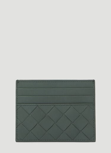 Intrecciato 皮革卡包 Bottega Veneta Intrecciato 皮革卡包 灰色 bov0154023