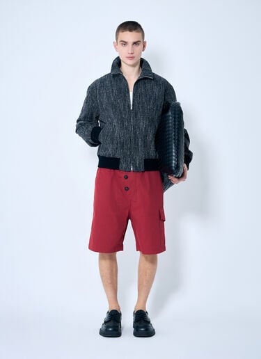 Light Cotton Twill Shorts Bottega Veneta Light Cotton Twill Shorts Red bov0159002