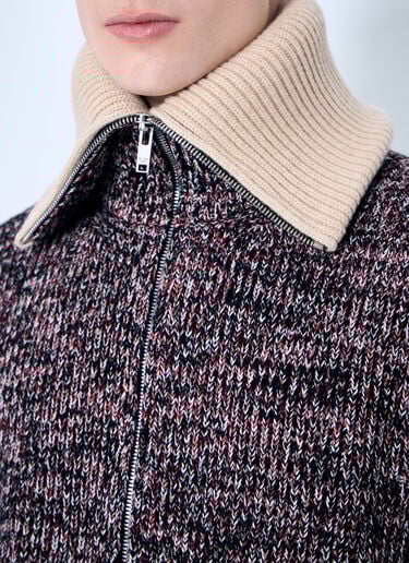 Cotton-And-Wool Cardigan Bottega Veneta Cotton-And-Wool Cardigan Brown bov0159003