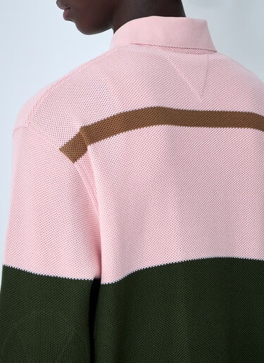Jumbo Cotton Pique Stripe Polo Shirt Bottega Veneta Jumbo Cotton Pique Stripe Polo Shirt Beige bov0161005