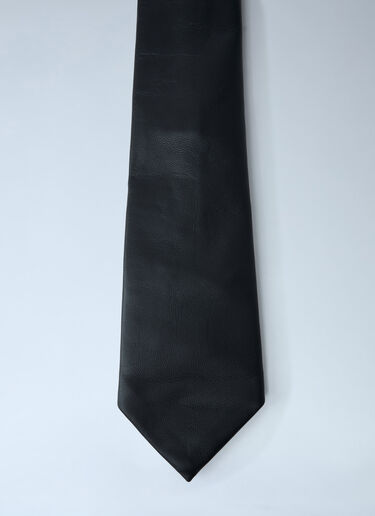 Smooth Leather Tie Bottega Veneta Smooth Leather Tie Brown bov0162006