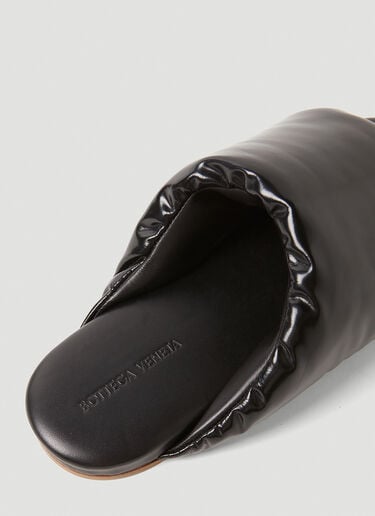Flat Padded Sandals Bottega Veneta Flat Padded Sandals Black bov0251087