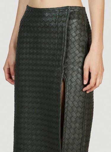 Intrecciato 半身裙 Bottega Veneta Intrecciato 半身裙 绿色 bov0251115