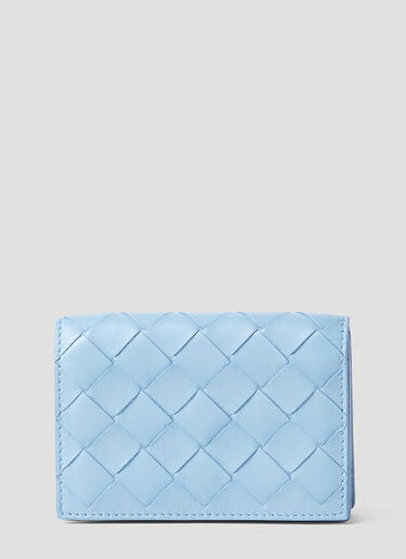 바이폴드 인트레치아토 카드홀더 Bottega Veneta 바이폴드 인트레치아토 카드홀더 라이트 블루 bov0252033